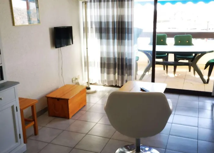 Apartamento T2 Avec Piscine, Parking, Animaux Acceptes - Port Barcares - Fr-1-195-10